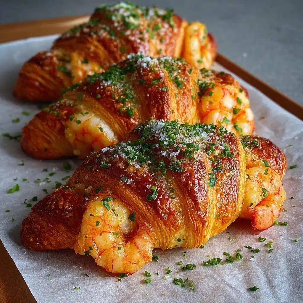 Buttery Shrimp-Stuffed Croissants Recipe
