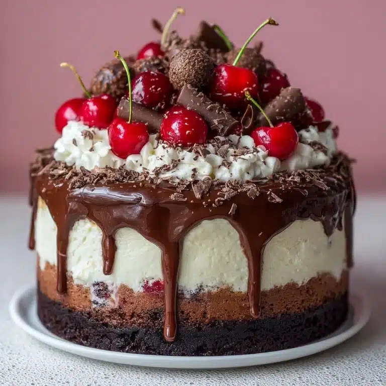 Black Forest Cheesecake Symphony Recipe