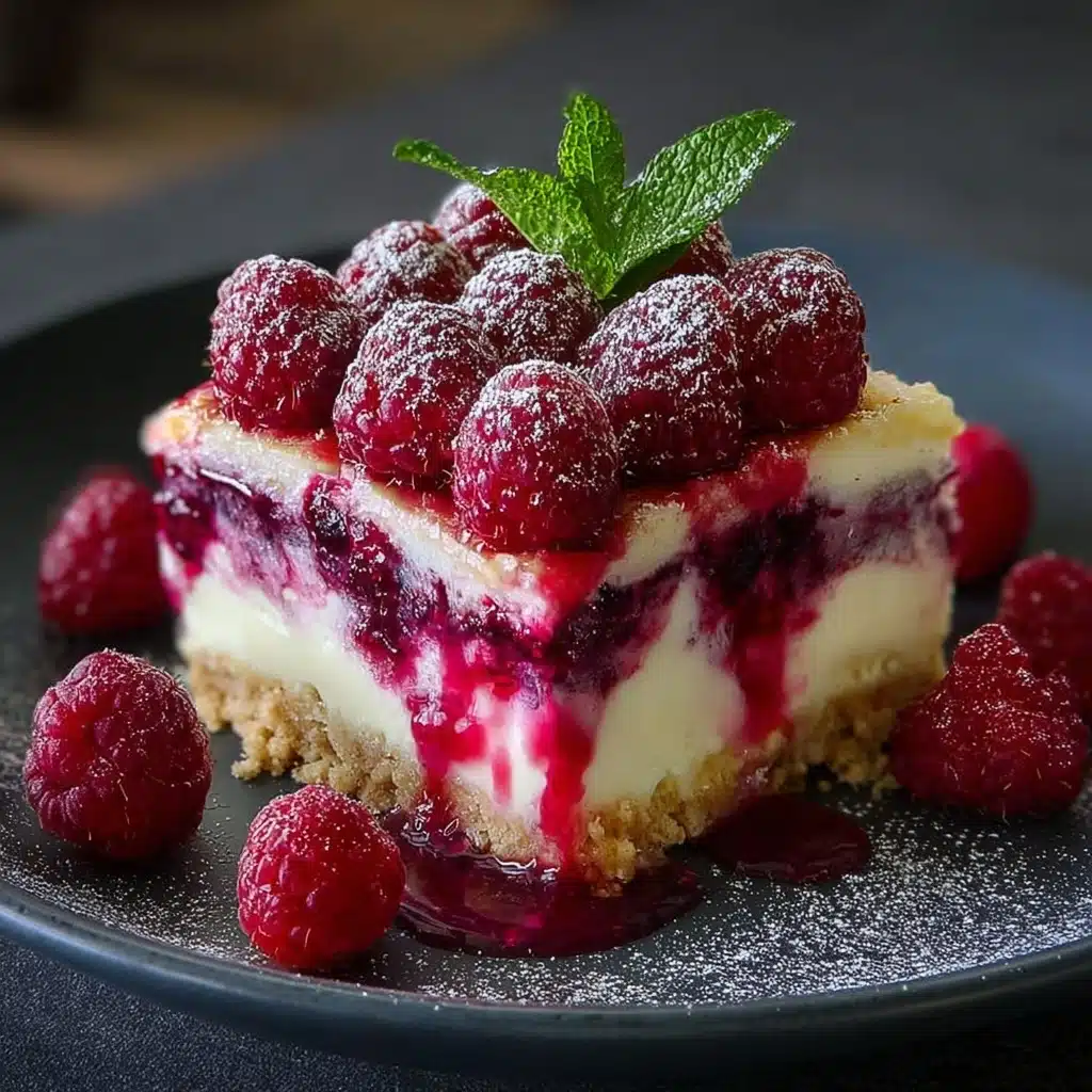 Pastel de Capas de Crema de Frambuesa (Sin Horno) Recipe - Recipe Image