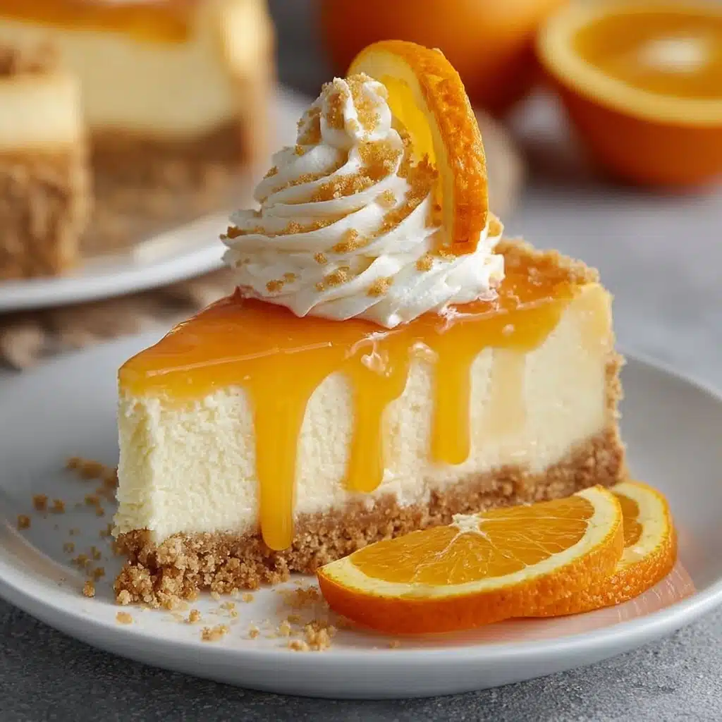 No-Bake Orange Creamsicle Cheesecake Recipe