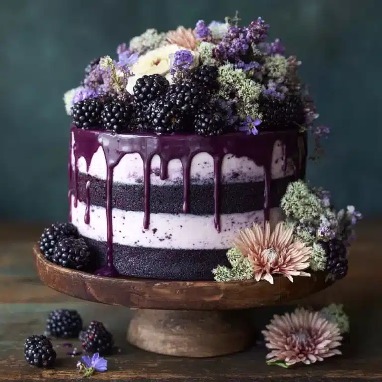 Blackberry Lavender Bliss Cake Recipe