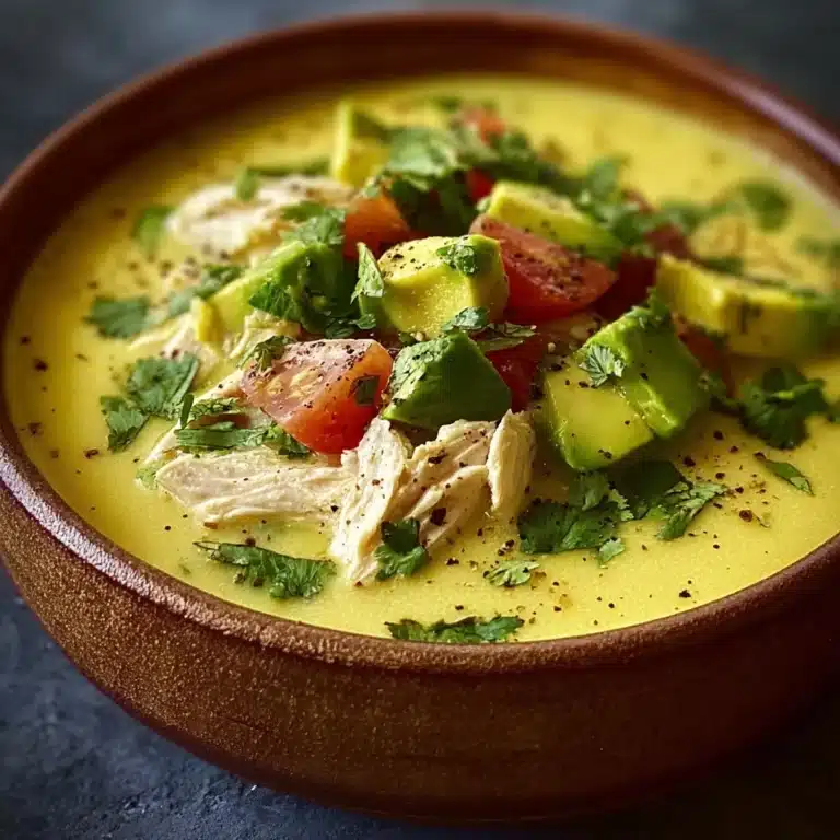 Chicken Avocado Soup Recipe
