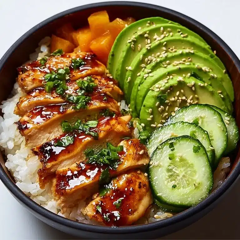 Grilled Chicken Rice Bowl Recipe
