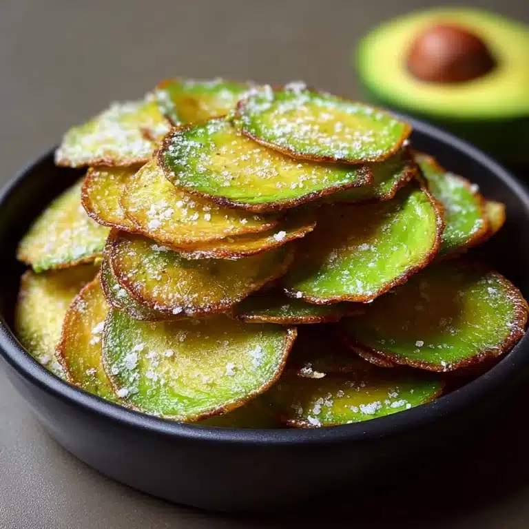 Avocado Chips Recipe