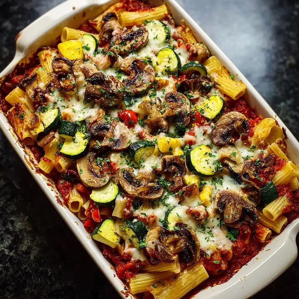 Loaded Veggie Baked Ziti Recipe - Recipe Image
