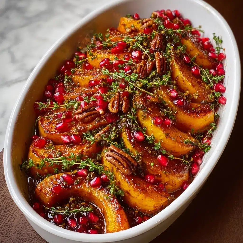 Pomegranate Honey Roasted Squash Bake Recipe - Recipe Image