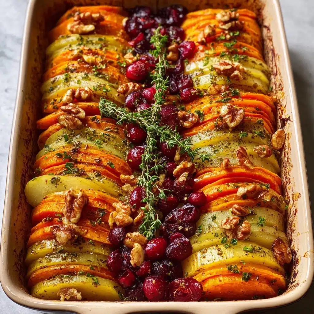 arsnip Bake with Cranberry-Honey Drizzle Recipe