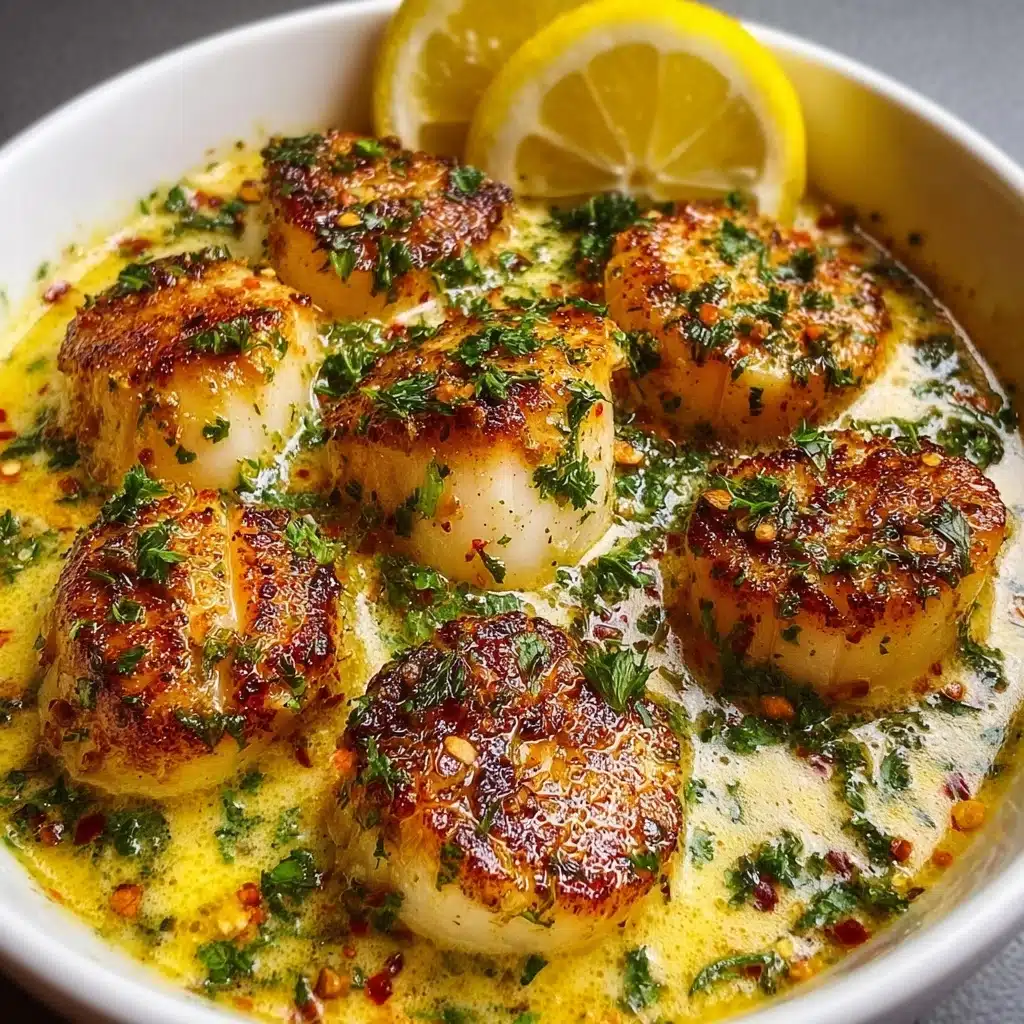 Garlic Butter Baked Scallops Recipe - Recipe Image