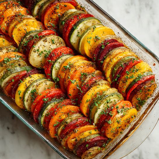 h & Carrot Bake with Maple-Honey Drizzle Recipe - Recipe Image