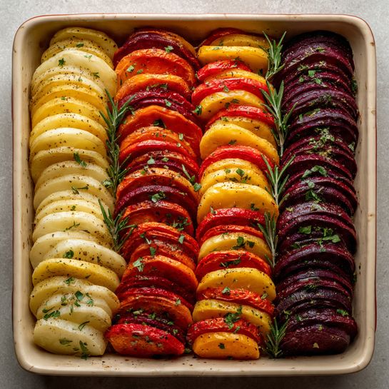 sweet potato → squash → carrot Recipe - Recipe Image