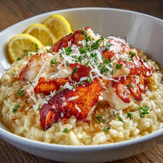 Lemon Butter Lobster Risotto Recipe