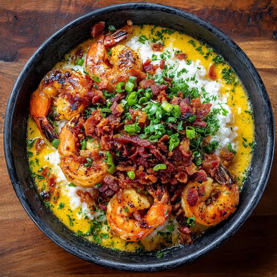 Coconut Curry Shrimp with Pineapple Rice Recipe - Recipe Image