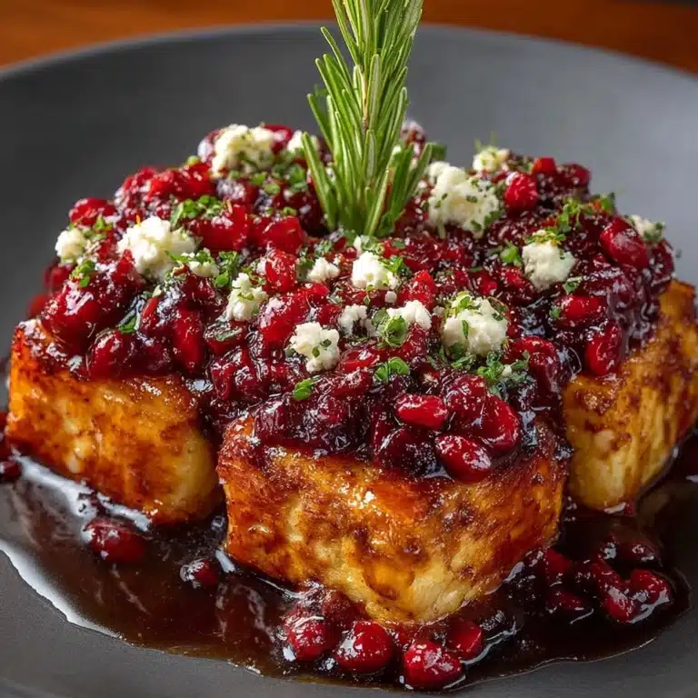 Honey Cranberry Chicken Bake with Feta Cheese Recipe