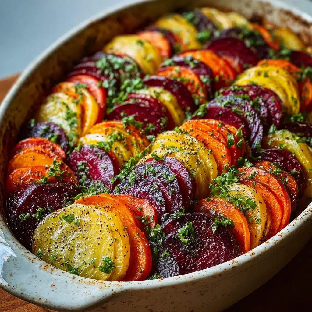 & Beet Bake with Maple-Cranberry Drizzle Recipe - Recipe Image