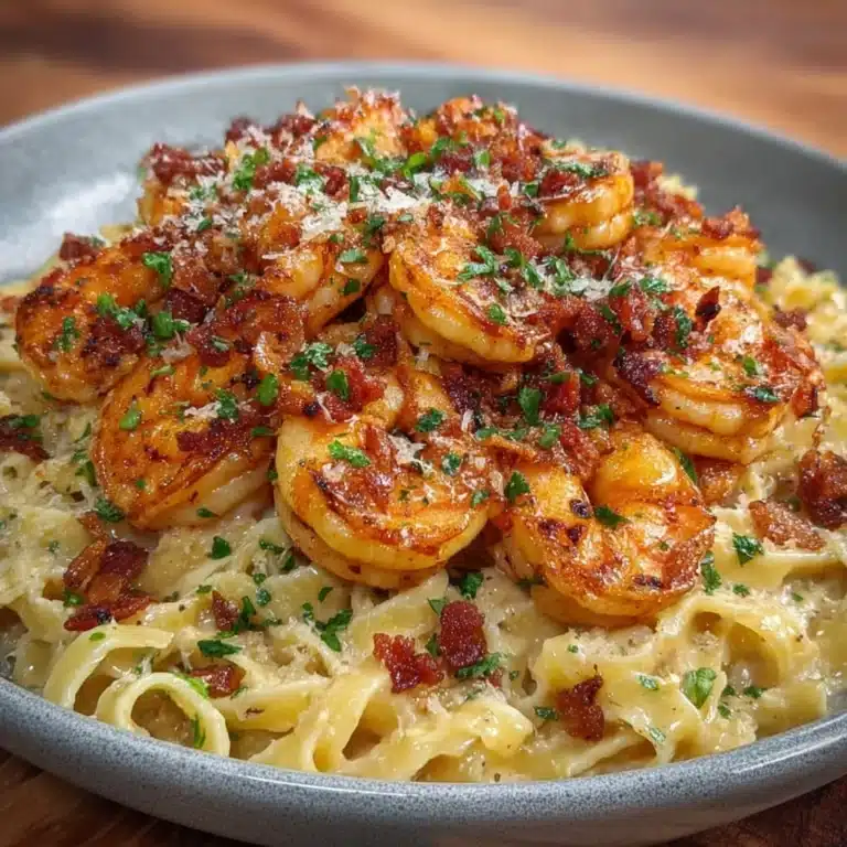Garlic Butter Shrimp Pasta Recipe