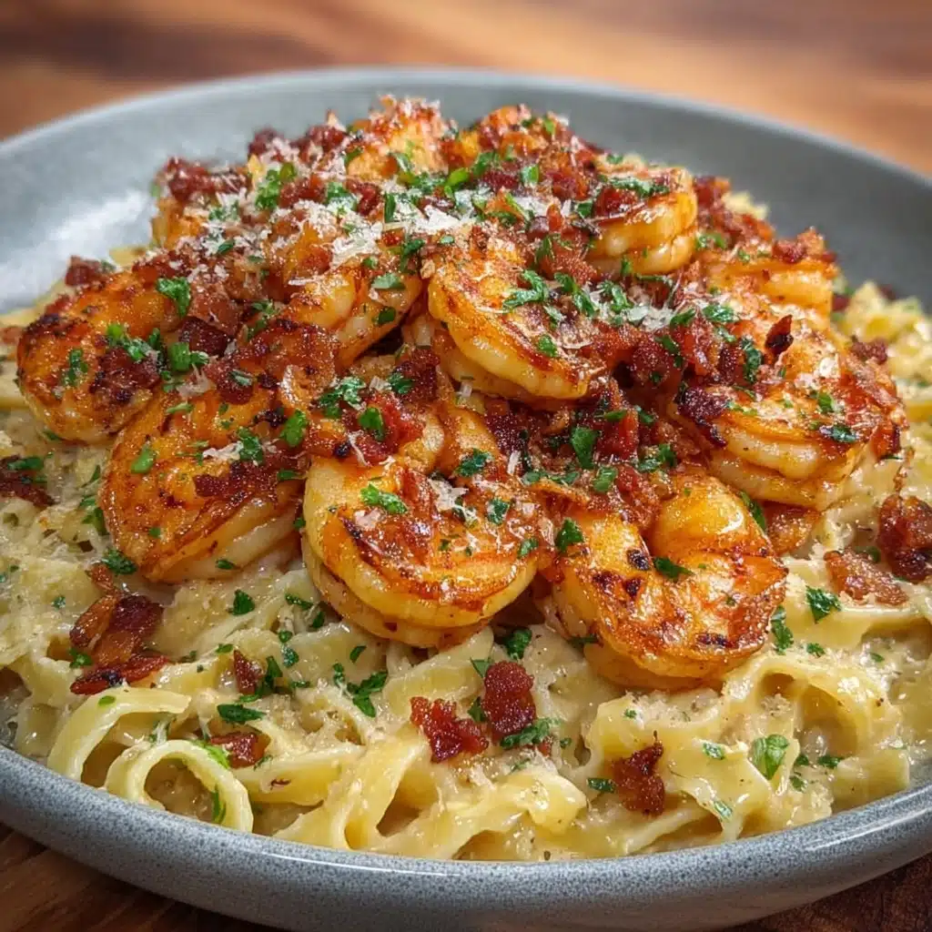 Garlic Butter Shrimp Pasta Recipe