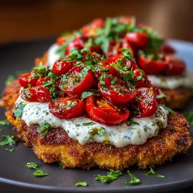 ts with Tomato and Stracciatella Topping Recipe