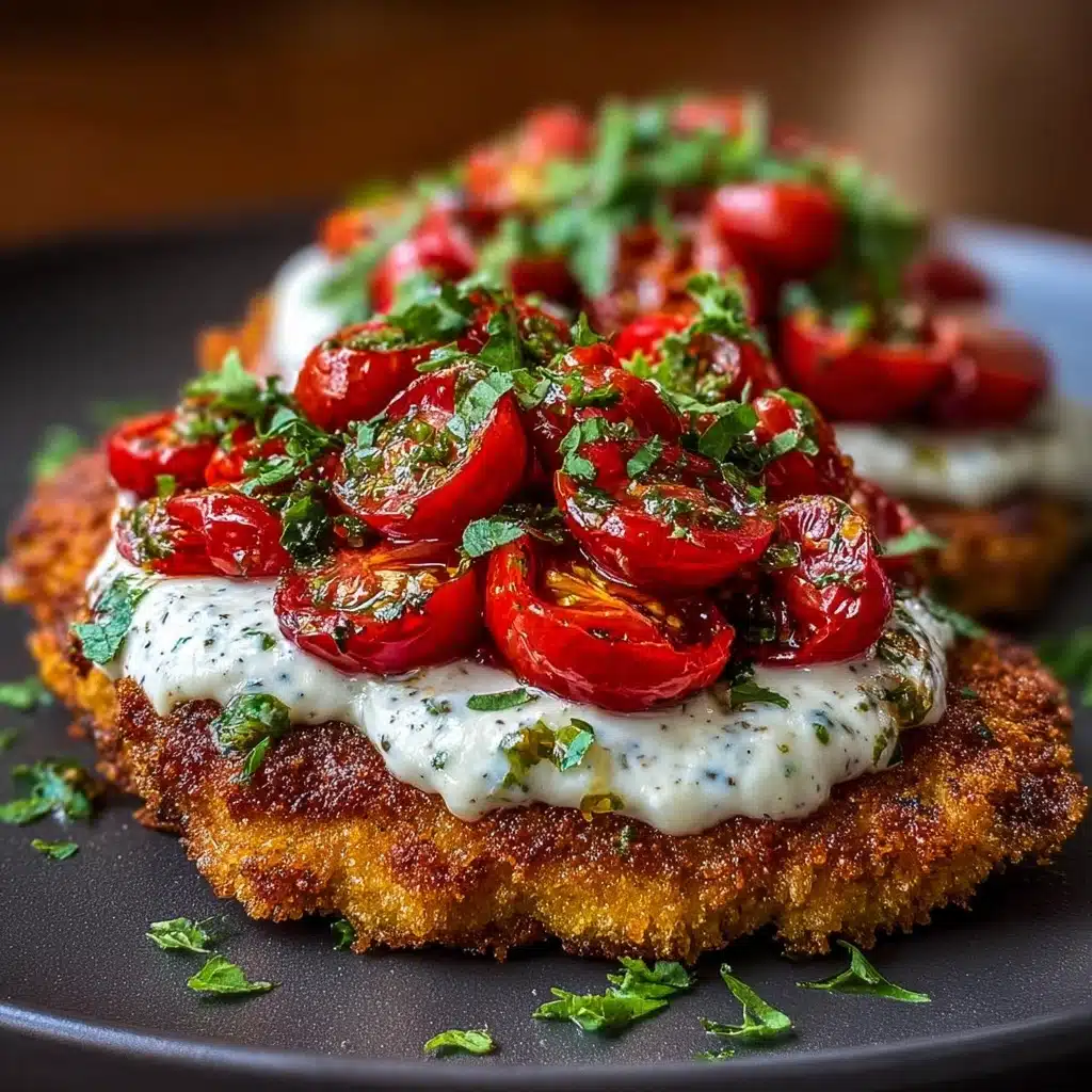 ts with Tomato and Stracciatella Topping Recipe