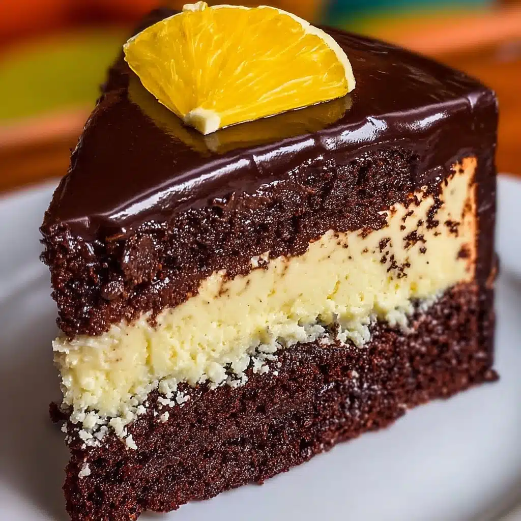 Chocolate Orange Cheesecake Recipe - Recipe Image