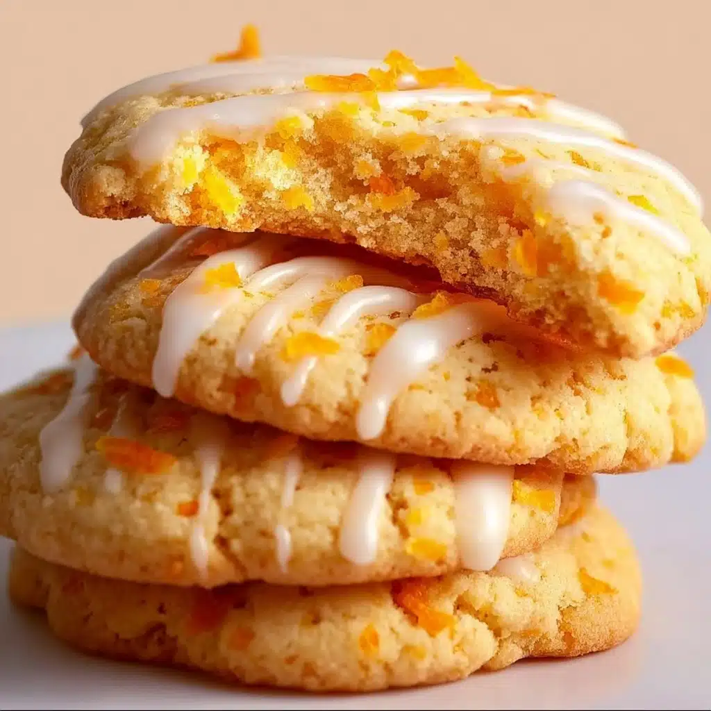Soft and Chewy Creamsicle Orange Cookies Recipe - Recipe Image