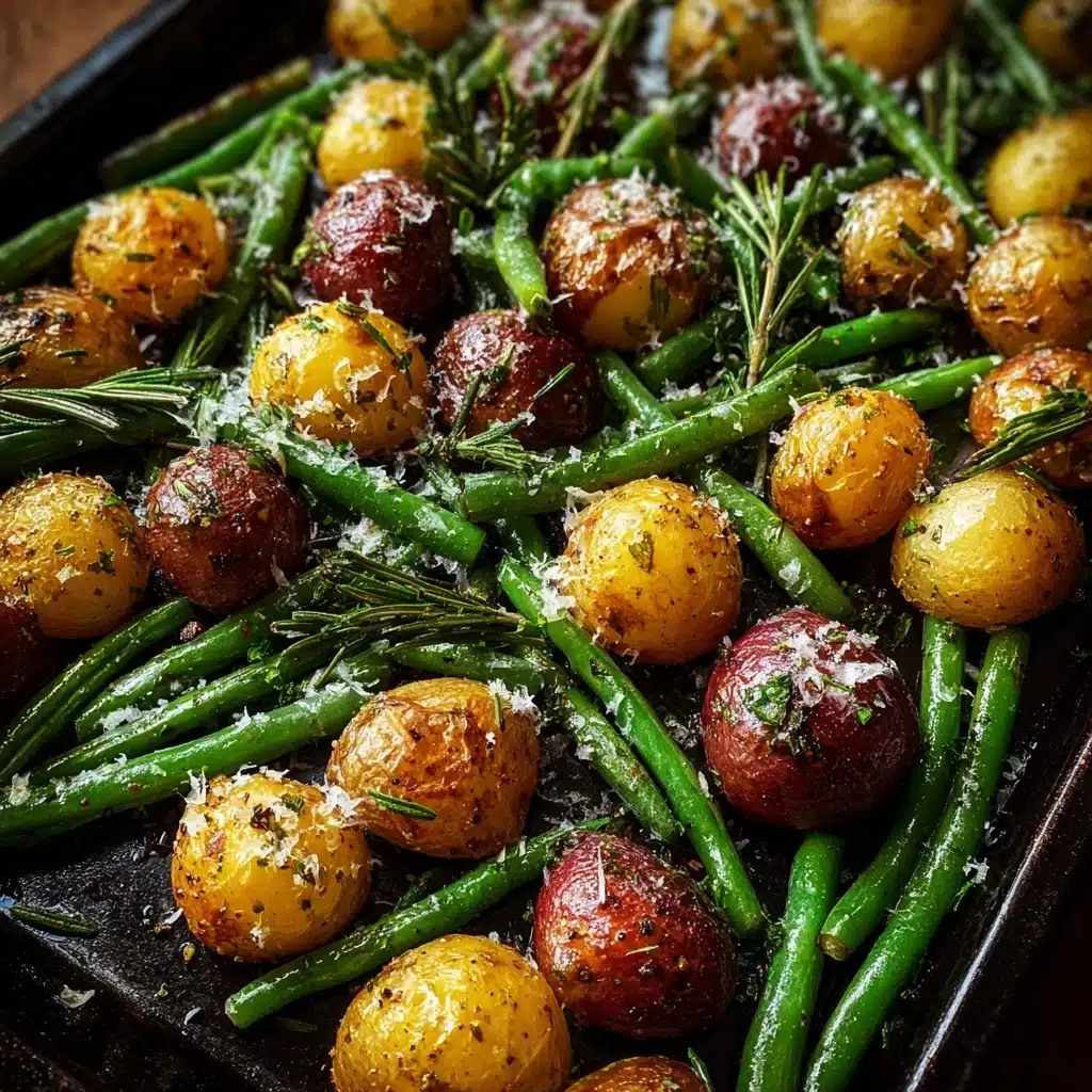 Roasted Green Beans and Potatoes Recipe