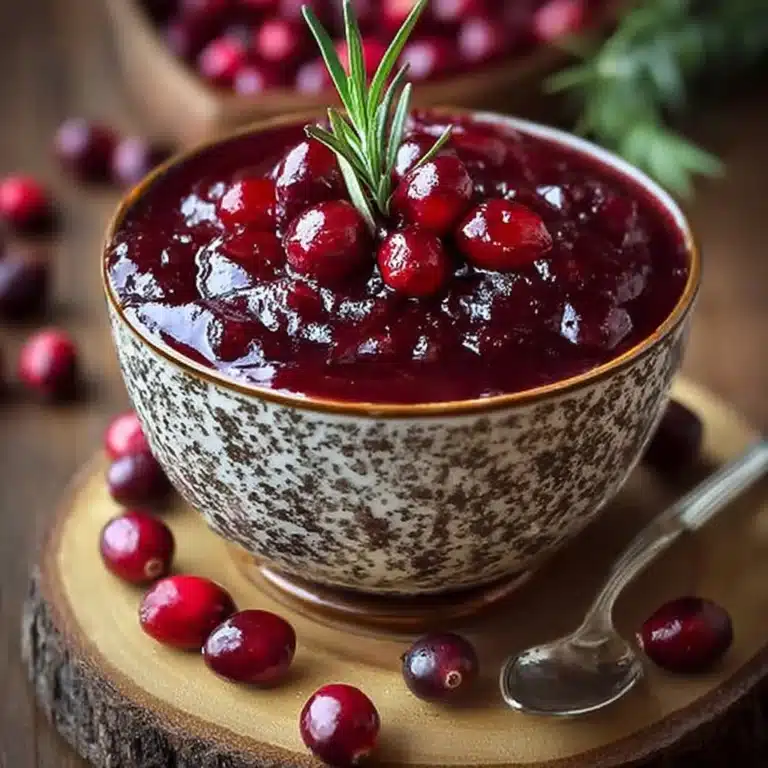 Best Ever Cranberry Sauce Recipe
