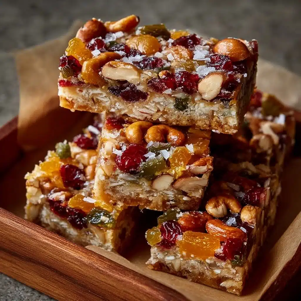 Nutty Power Bites: Homemade Trail Mix Energy Bars Recipe