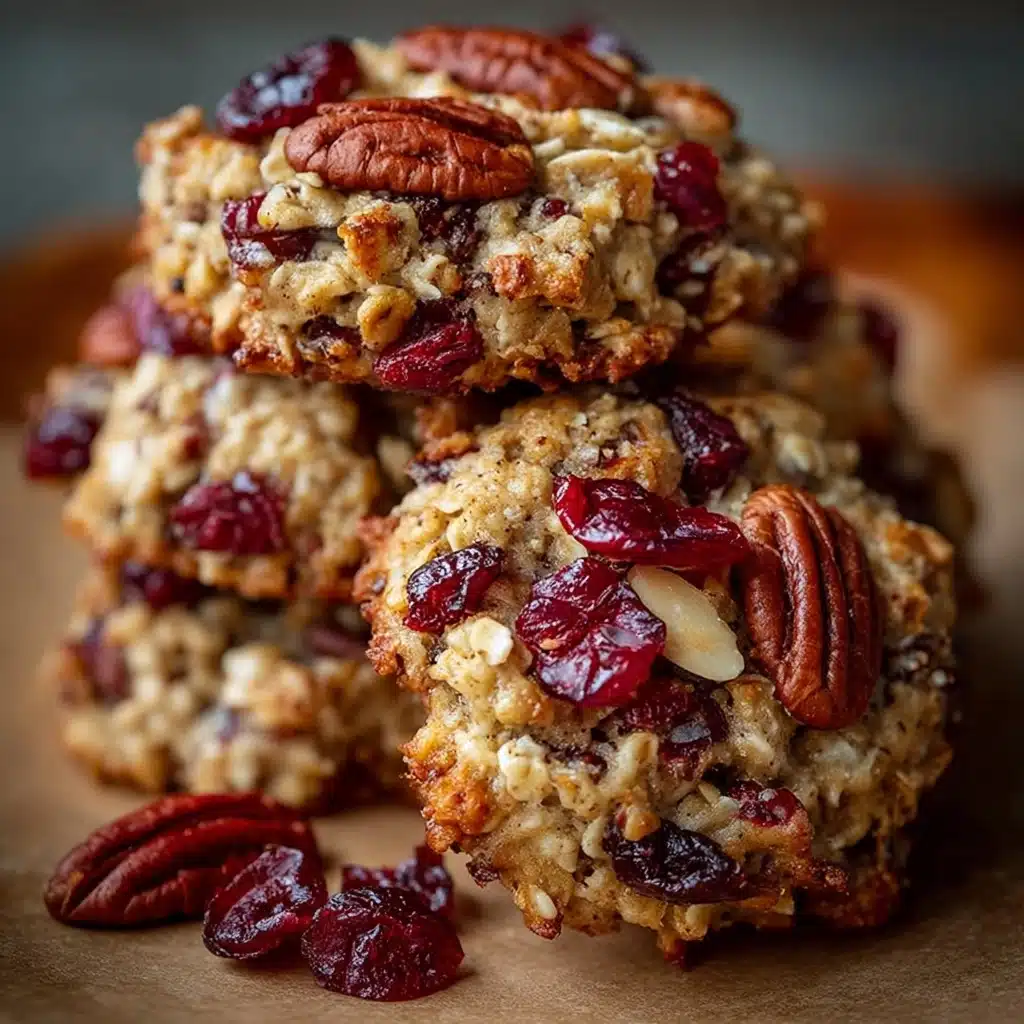 Festive Cranberry Pecan Praline Cookies (No‑Bake) Recipe