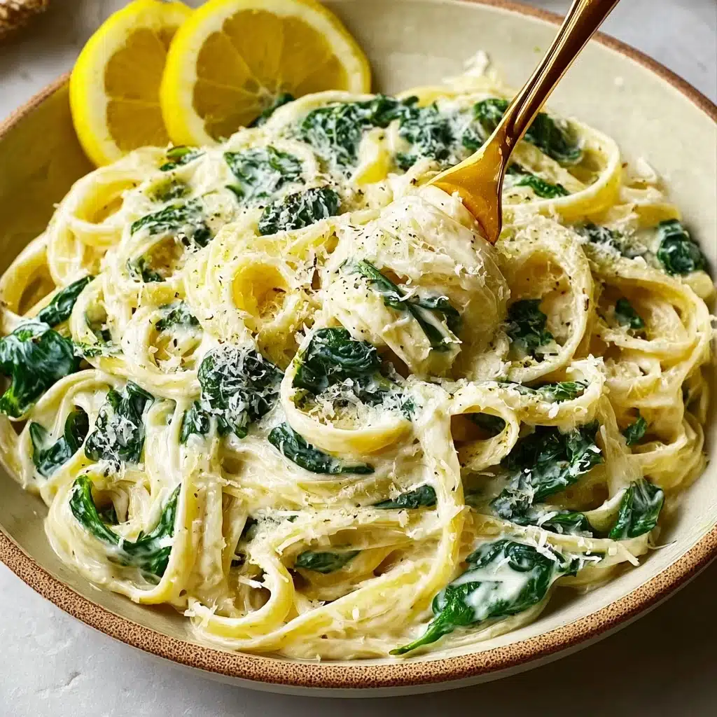 Zesty Lemon Ricotta & Spinach Pasta Recipe
