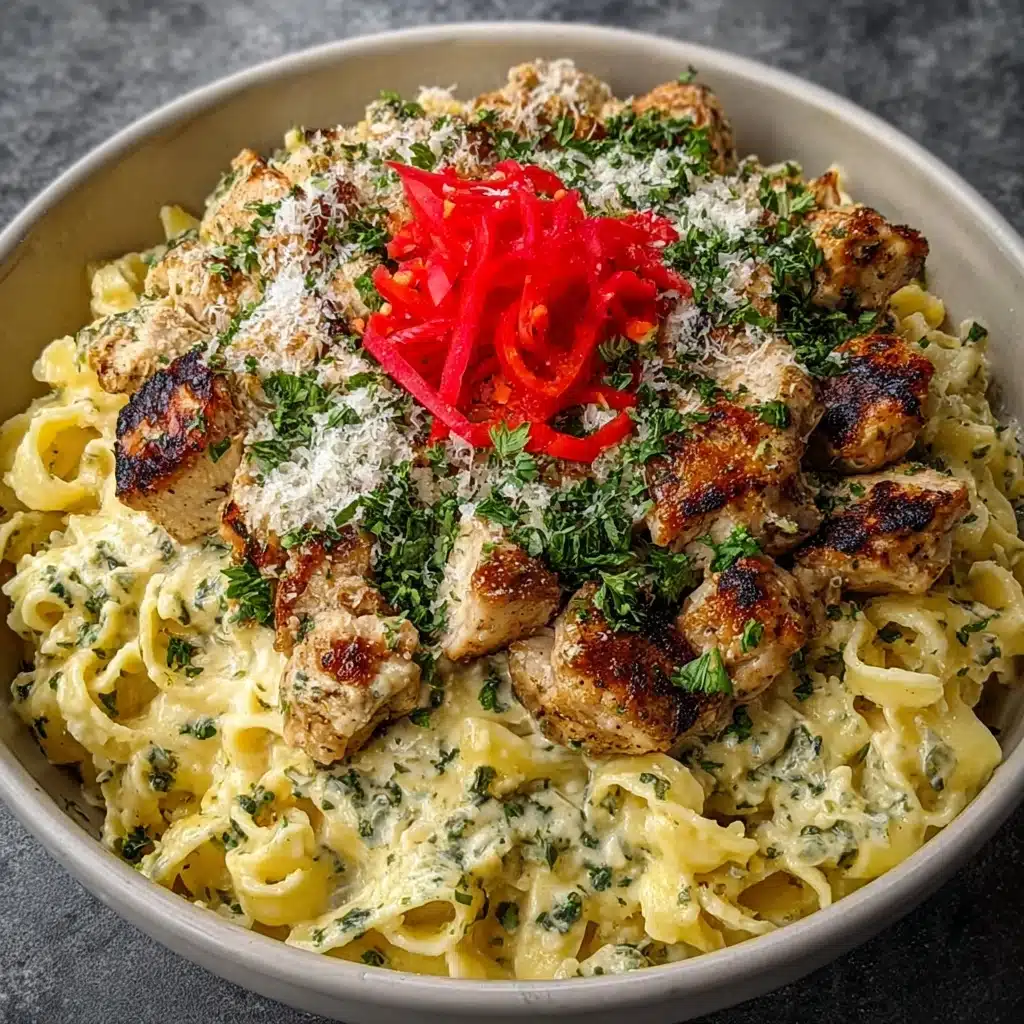 Jerk Chicken Alfredo Recipe - Recipe Image