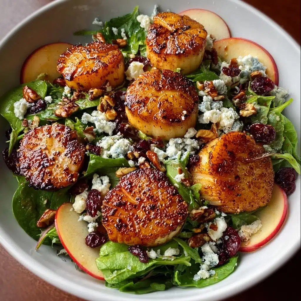 Warm Apple & Feta Winter Salad with Honey Recipe