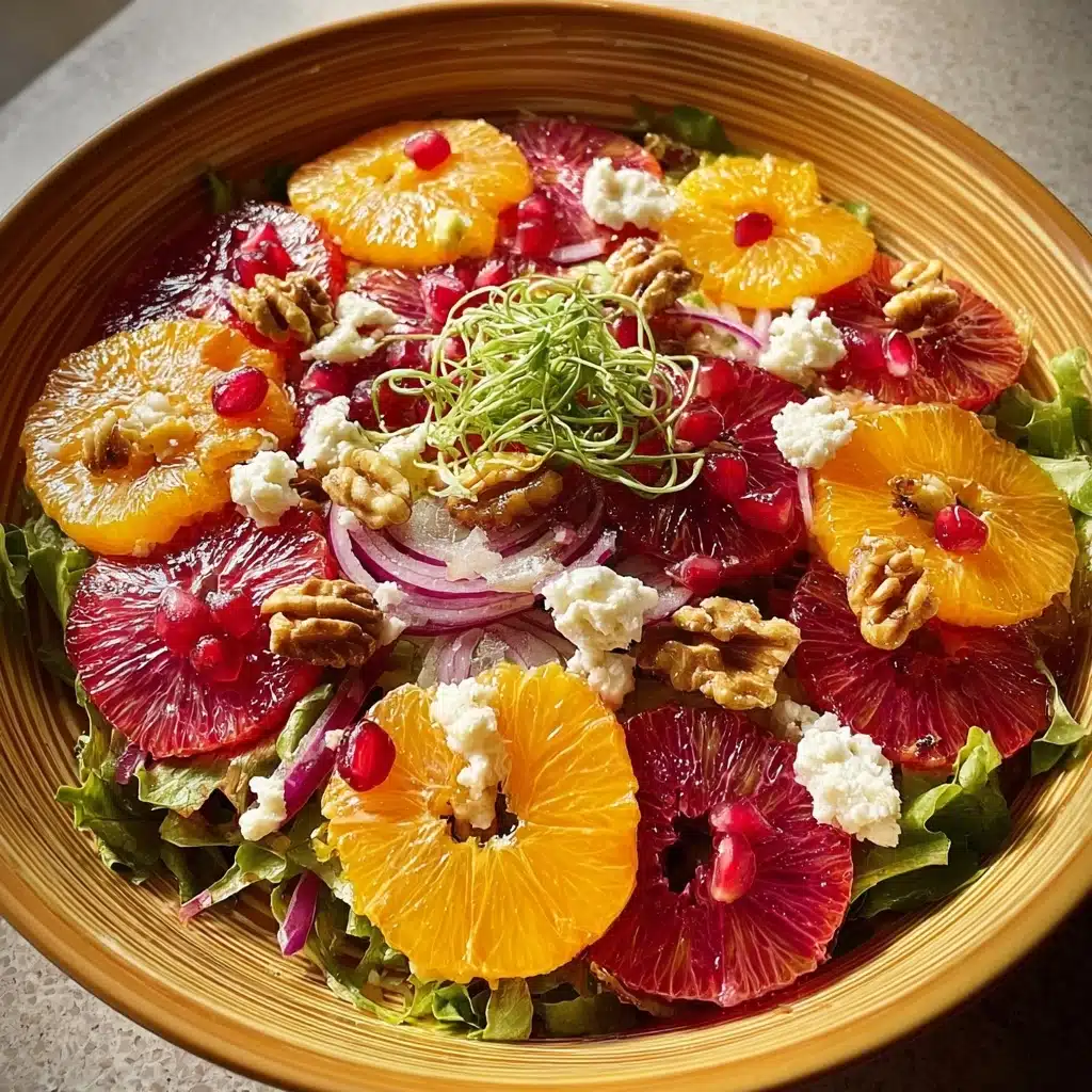 Citrus Feta Winter Salad Recipe