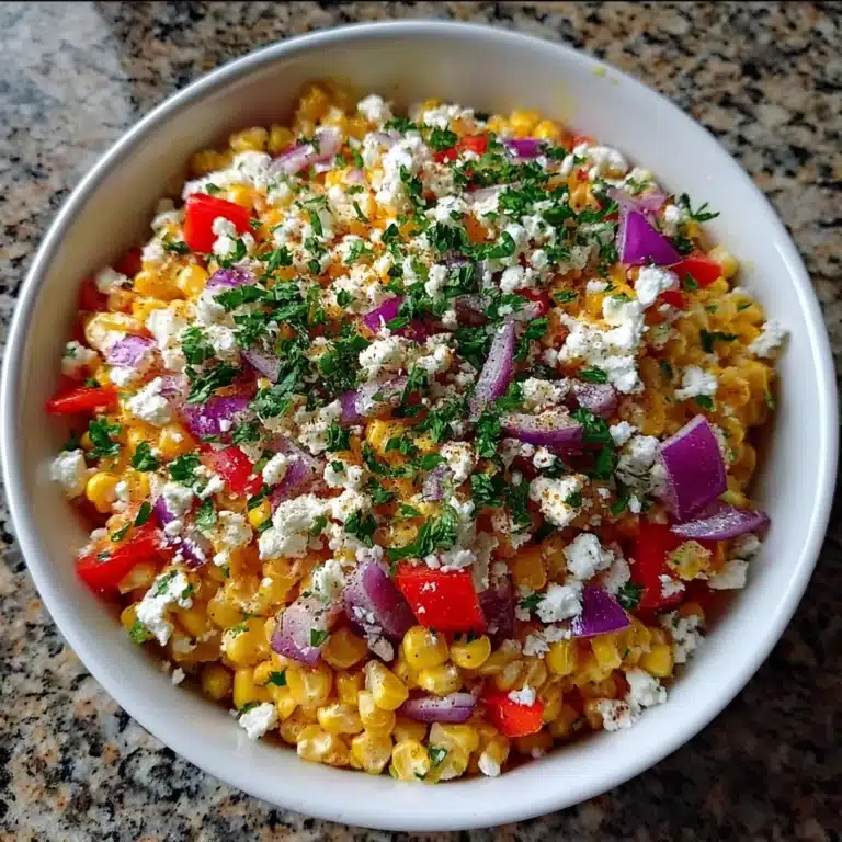 Creamy Corn Salad Recipe