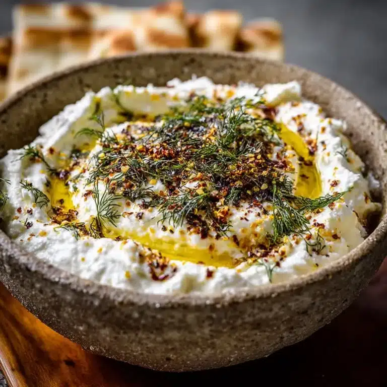 Place feta block in the center of a small baking dish Recipe