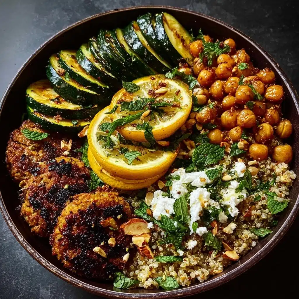 Roasted Zucchini & Chickpea Grain Bowl Recipe - Recipe Image
