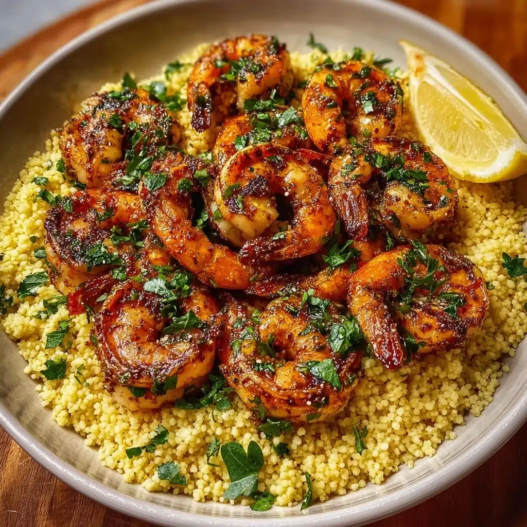 Garlic Butter Shrimp Couscous Recipe