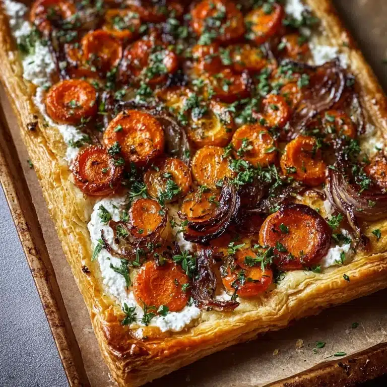 n Tart with Ricotta Cream & Herb Drizzle Recipe