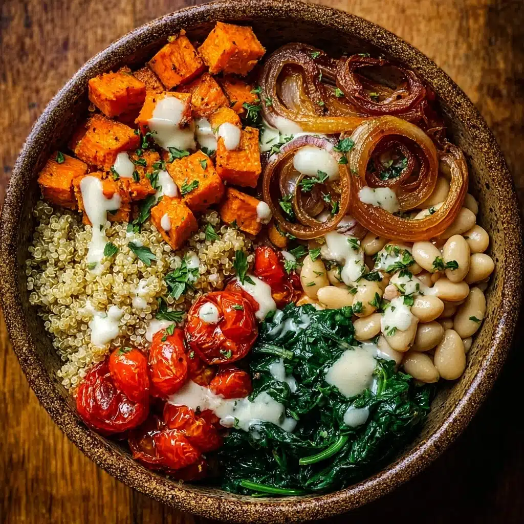 Roasted Sweet Potato & White Bean Bowl Recipe - Recipe Image