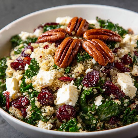 Candied Pecans & Tangy Vinaigrette Recipe