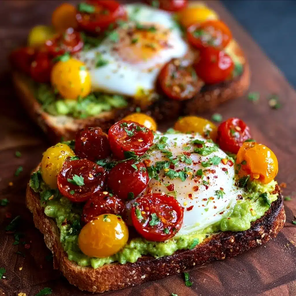 asts with Chili Honey & Roasted Tomatoes Recipe - Recipe Image