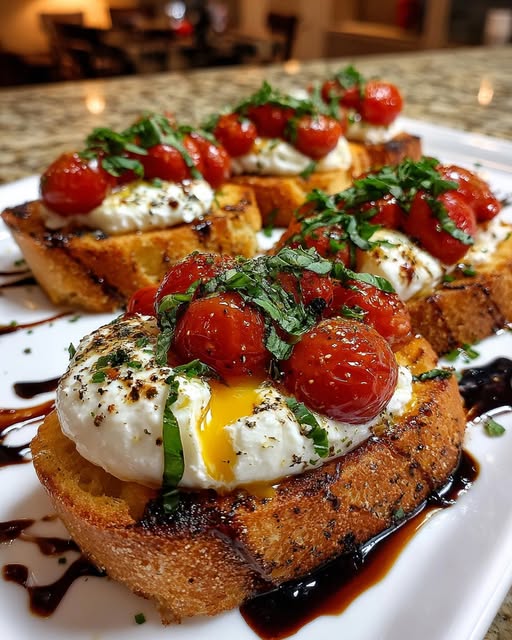 Burrata Bruschetta Recipe