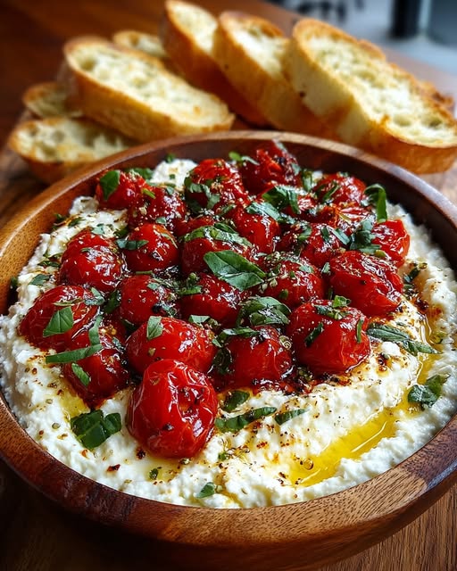se Bruschetta Dip with Balsamic Tomatoes Recipe