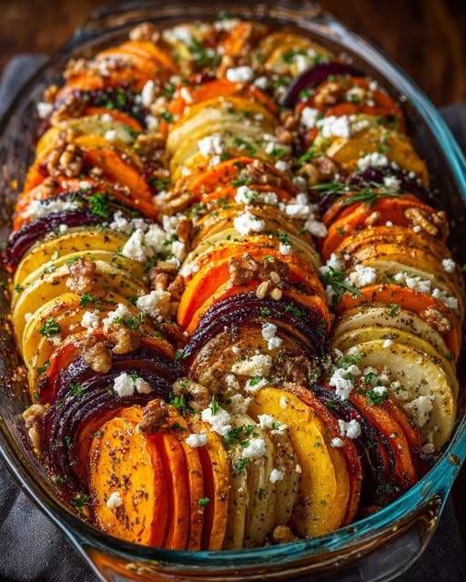 Walnuts & Maple-Cranberry Glaze Recipe - Recipe Image