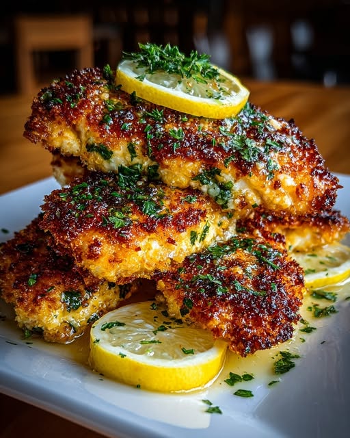 on Feta Chicken with Parmesan Herb Crust Recipe