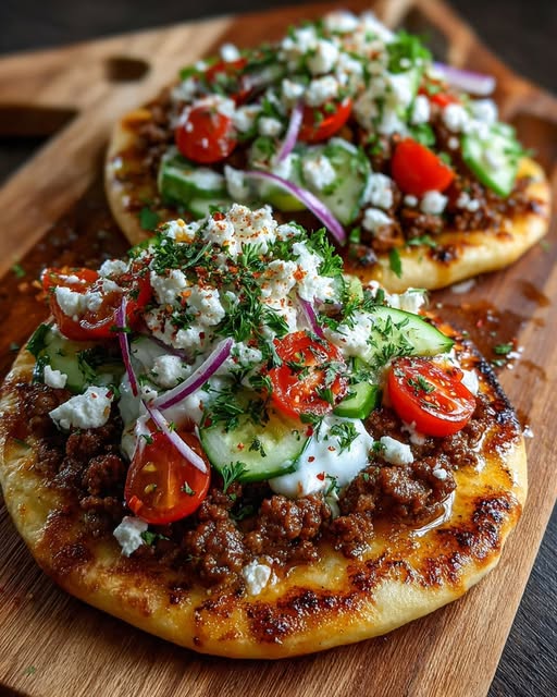 with Garlic Hot Honey Whipped Feta Cream Recipe