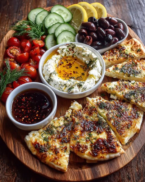 Olives & Pita Chips Recipe