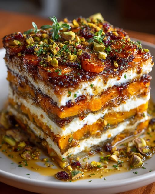 Pistachios & Cranberry-Honey Glaze Recipe - Recipe Image