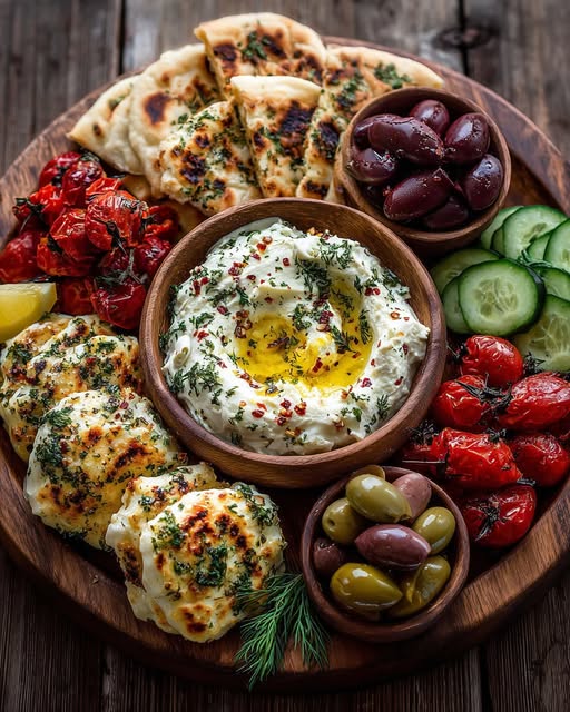 Olives & Pita Chips Recipe - Recipe Image