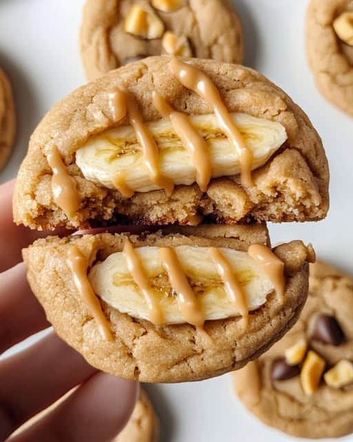 Easy Peanut Butter Banana Cookies Recipe