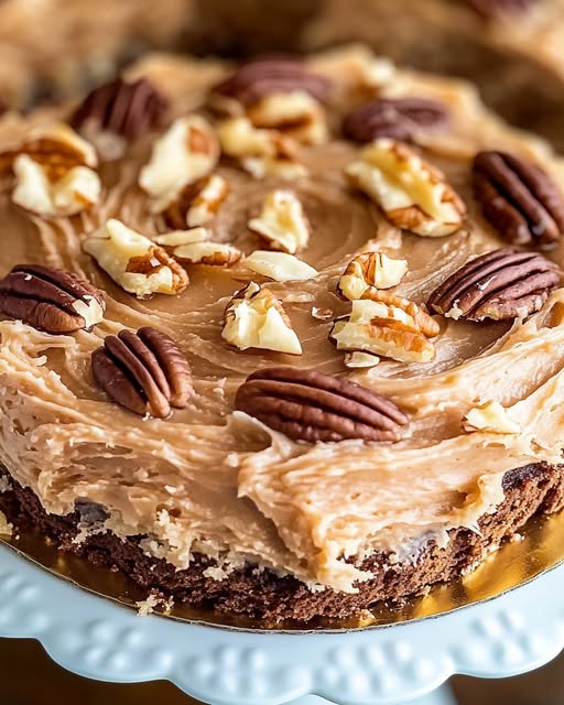 German Chocolate Cake Frosting 🇩🇪 Recipe - Recipe Image